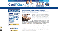 Desktop Screenshot of goutclear.com